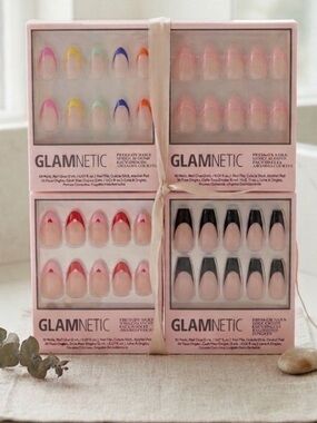 ✨ GLAMNETIC Press On Mani Bundle 💅🏼 4 Salon Quality Sets! NEW!